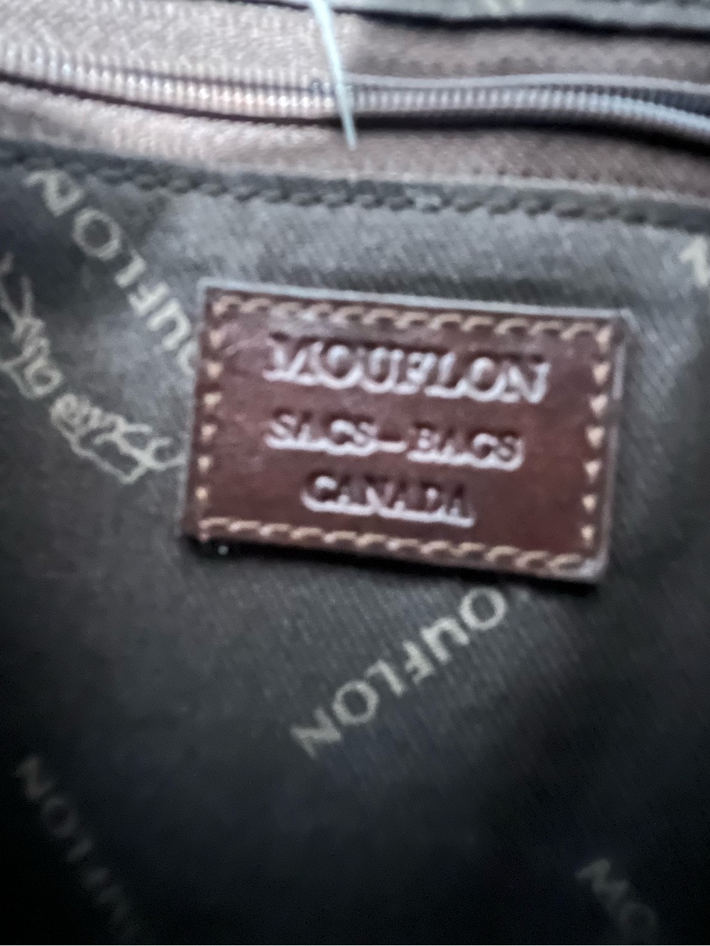 Mouflon Leather Brown Backpack - Casual Daypack - Picture 7 of 16